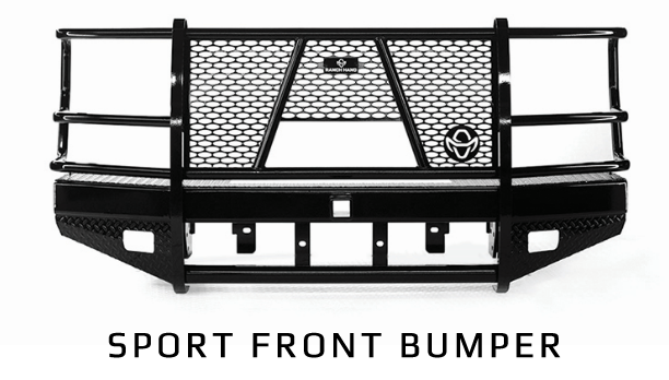 Featured image for “Sport Series Front Bumper w/Grille Guard”